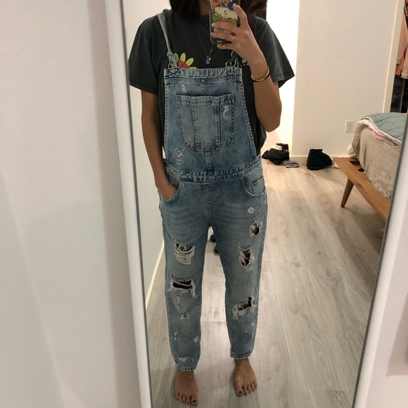 Zara Denim - ZARA OVERALLS.